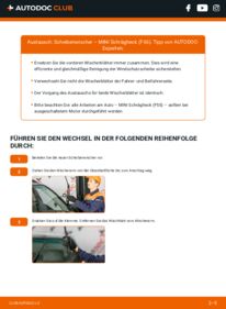 Wie der Wechsel ausgeführt wird: Scheibenwischer 1.5 Cooper D Mini F55