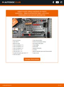 Como realizar a substituição de Braço De Suspensão 3.0i BMW Z4 e85