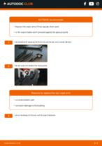 How do I change the Wiper arm windscreen washer on my Jetta Mk5 (1K) 1.9 TDI? Step-by-step guides