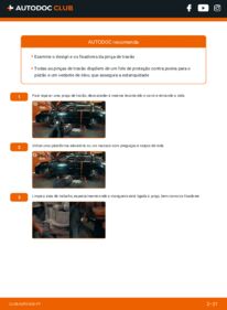 Kit de reparação da pinça de travão — tutorial de substituição