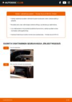 Kuinka vaihtaa Sisäilmansuodatin autoon Insight II Hatchback (ZE) 1.3 IMA (ZE28, ZE2)? Vaiheittaiset oppaat