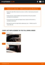 Online manual on changing AC filter yourself on HONDA ACCORD VII Tourer (CM)