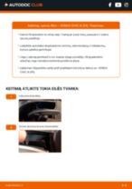 Kaip pakeisti Oro filtras, keleivio vieta mano Civic X Hatchback (FC,FK) 1.0 VTEC? Išsamios instrukcijos