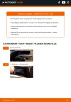 Montering Klimafilter HONDA CIVIC IX (FK) - steg-for-steg manualer