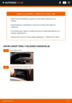 Hvordan skifter man Kabinefilter HONDA CR-V IV (RE) - manual online