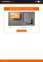 Stap-voor-stap PDF-handleidingen over het veranderen van SKODA ROOMSTER Praktik (5J) Interieurfilter
