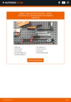 Tiešsaistes rokasgrāmata, kā mainīties Gumijas sloksnes, Izplūdes gāzu sistēma uz Skoda Octavia 2