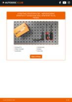 Illustrerte veiledninger for rutinemessige vedlikeholdskontroller av MERCEDES-BENZ SPRINTER 3-t Box (903)
