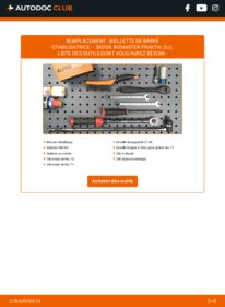 Comment effectuer un remplacement de Biellette De Barre Stabilisatrice 1.4 TDI Skoda Roomster Praktik