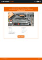 Trin-for-trin PDF-tutorial om skift af FIAT DOBLO (119) Styrekugle