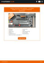 Podrobný PDF tutorial k výmene FIAT DOBLO (119) Hlava / čap spojovacej tyče riadenia