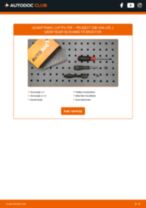 Trin-for-trin PDF-tutorial om skift af PEUGEOT 208 Box Luftfilter