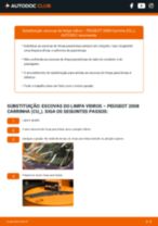 PDF manual sobre manutenção de 2008 Carrinha (CU_) 1.2 THP 110 / PureTech 110