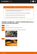 Poradnik naprawy i obsługi PEUGEOT Partner Origin Van (G_) 2011