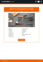 Hvordan skifter man Topstykke CITROËN C15 Pritsche / Fahrgestell (VDPD) - manual online