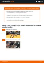 Kā nomainīt un noregulēt Stikla tīrītāja slotiņa ALFA ROMEO BRERA: pdf ceļvedis