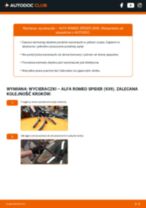PDF instrukcja wymiany: Wycieraczki ALFA ROMEO SPIDER (939) tylne i przednie