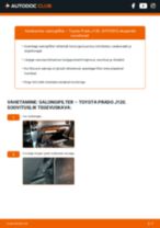 Automargi TOYOTA LAND CRUISER (KDJ12_, GRJ12_) hooldusgraafikud ja PDF-juhised, mis on su rahakotile toeks