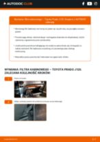Jak mogę wymienić produkt Filtr klimatyzacji w moim samochodzie Land Cruiser Prado 70 Pick-up (J70) 4.2 D 4x4 (HZJ7__V, HZJ75RP, HZJ79R)? Poradniki krok po kroku