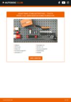 Hvordan skifter man Ophængning manuel gearkasse Porshe Boxter 981 - manual online