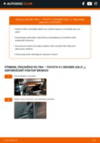 Profesionálny sprievodca výmenou súčiastky Rameno Zavesenia Kolies na tvojom aute Toyota FJ Cruiser 4.0 4WD (GSJ15)
