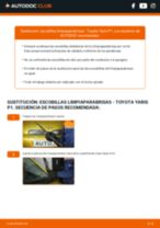 La guía profesional para realizar la sustitución de Brazo De Limpiaparabrisas en tu Toyota Yaris P1 1.0 (SCP10_)