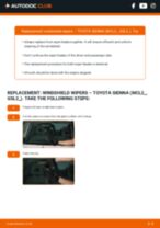 Toyota Sienna XL20 3.5 4WD (GSL25_) manual pdf free download