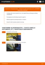 Corolla Hatchback (_E7_) 1.3 (KE70) töökoja käsiraamat
