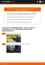 COROLLA 2017 Reparaturwegleitungen für Diesel- und Benzinversionen
