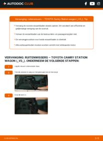 Vervanging uitvoeren: Ruitenwissers 3.0 (MCV20_, MCV20) Camry V20 Station Wagon