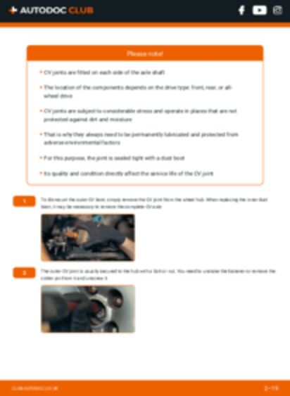 How to change CV boot on a car – replacement tutorial