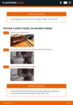 Mudar Escovas do Limpa Vidros dianteiro e traseiro VOLVO V70 II (SW): guia pdf