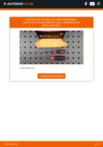 Cómo cambiar y ajustar Escobillas de limpiaparabrisas VOLVO XC70: tutorial pdf