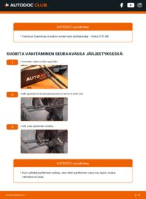 Kuinka vaihtaa Pyyhkijänsulat 2.4 Volvo V70 SW -autoon