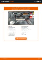 Tiešsaistes rokasgrāmata, kā pašam mainīt Bremžu suports uz VW GOLF V (1K1)