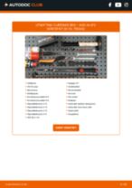 Bytte Kompressor, trykkluftanlegg Polo 6n1: handleiding pdf