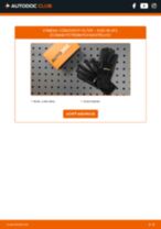 AUDI Vzduchový filter vymeniť vlastnými rukami - online návody pdf