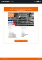 PEUGEOT 206 Rendszámtábla világítás izzó cseréje : ingyenes pdf