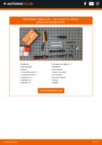 Stap-voor-stap PDF-handleidingen over het veranderen van VW PASSAT Variant (3B6) Remklauw