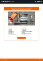 Trin-for-trin PDF-tutorial om skift af NISSAN Cedric VI Kombi (Y30) Elrudekontakt
