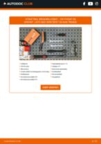 Bytte Bremseklosser til bak og foran VW PASSAT Variant (3B6): handleiding pdf