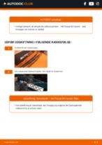 Trin-for-trin PDF-tutorial om skift af SSANGYONG Nomad SUV Styrekugle