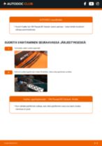 Vaiheittainen PDF-opas: kuinka vaihtaa VW PASSAT Variant (3B6) -mallin Pyyhkijänsulat