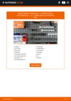 Manuel PDF til vedligeholdelse af Xantia Hatchback (X1_, X2_) 1.9 D