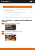Steg-för-steg-guide i PDF om att byta Torkarblad i CITROËN GS Break