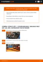 Jak vyměnit přední a zadní Třmen brzdy Citroen C5 III - manuály online