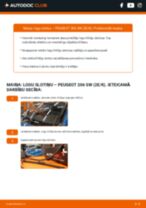 PEUGEOT 206 SW (2E/K) 2020 instrukcijas par remontu un apkopi