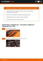 DIY-manual til udskiftning af Viskerblade i VW KAEFER