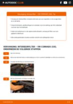 Stap-voor-stap werkplaatshandboek VW CORRADO