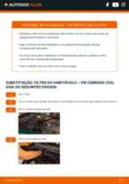 Manual de solução de problemas do VW CORRADO